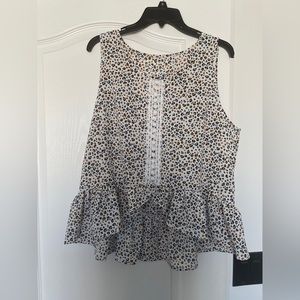 Women's Shein shirt SZ XL. Shorter in front. Like new.